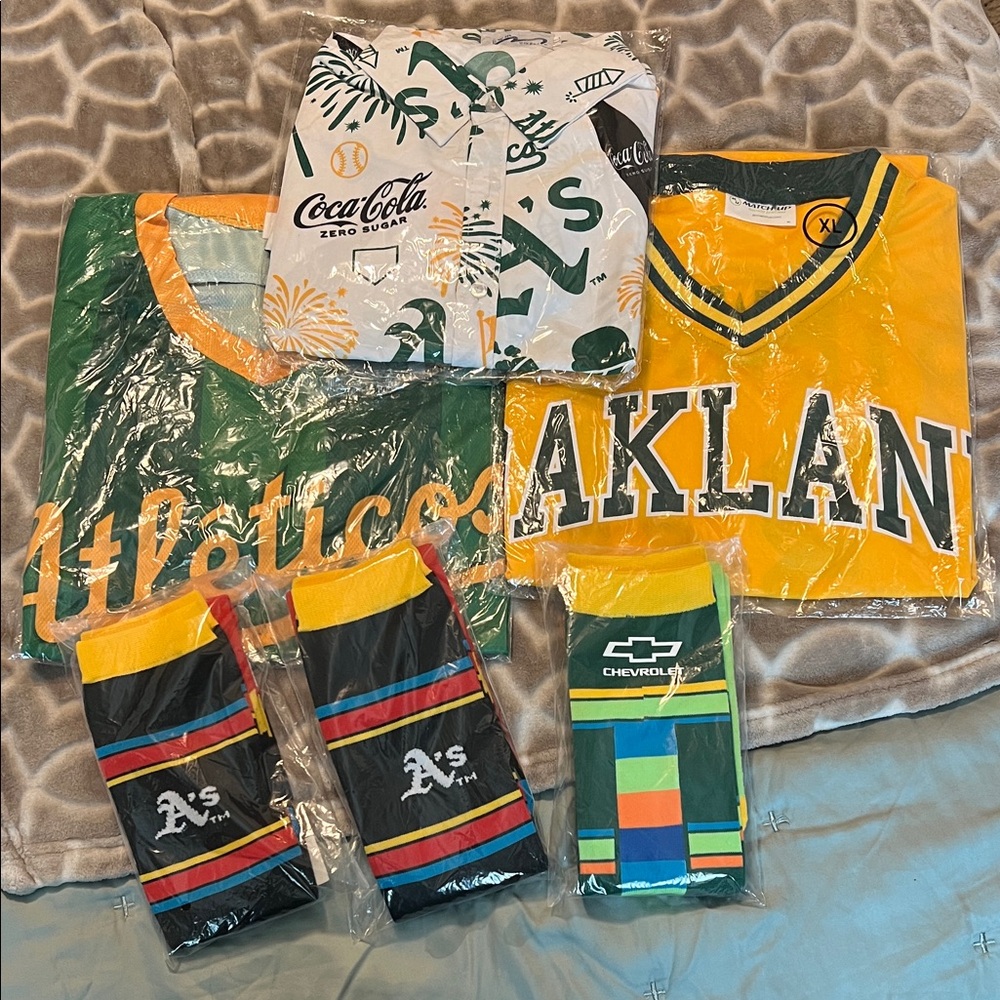 Oakland Athletics giveaways from the coliseum